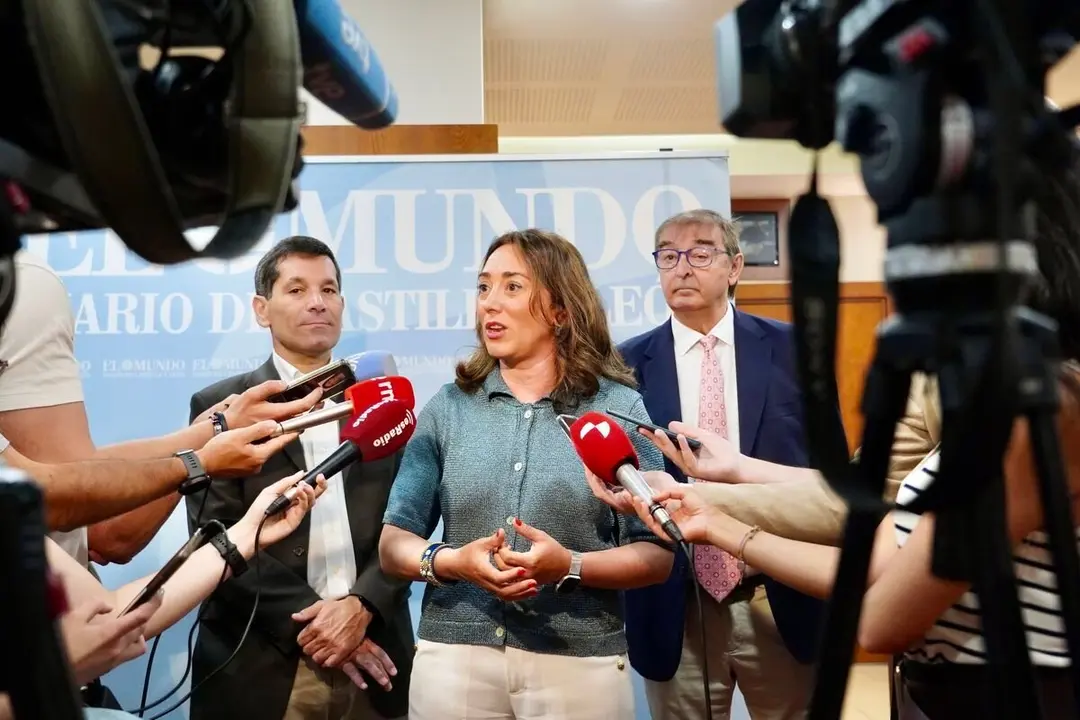 La consejera de Agricultura, Ganadería y Desarrollo Rural, María González Corral.