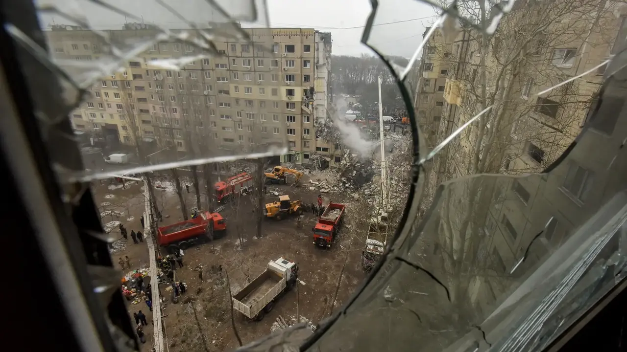 Rusia golpea Kiev con una ofensiva masiva de drones y misiles: al menos 14 muertos. Foto: EFE.