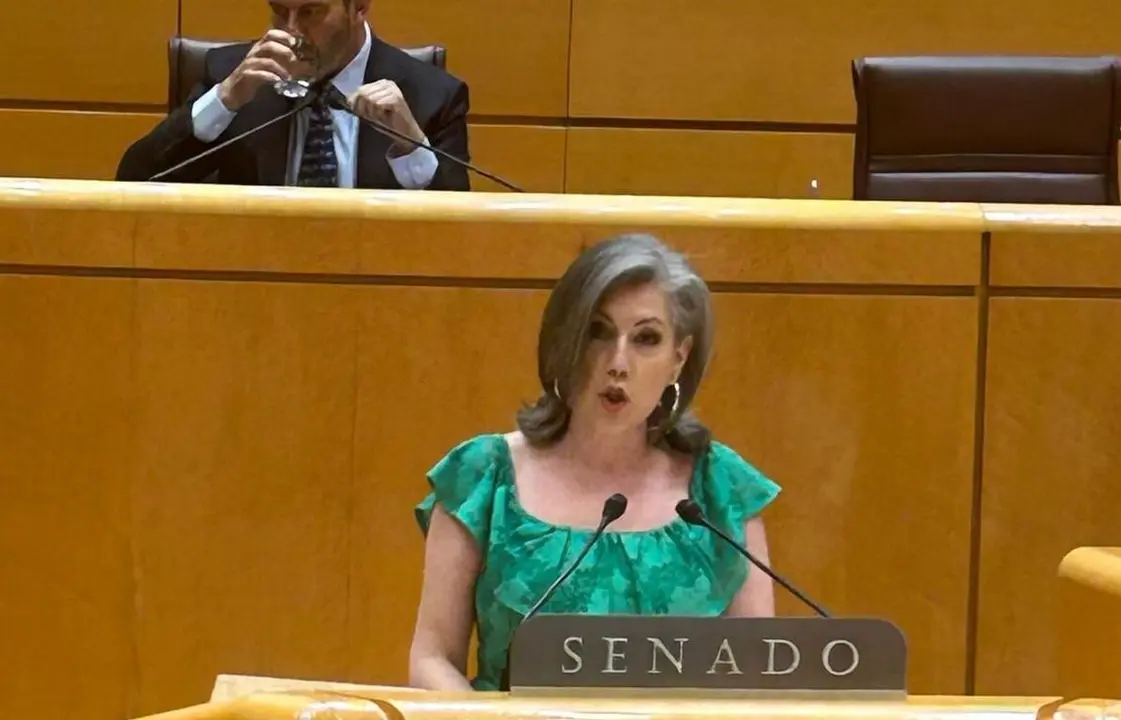 La senadora del PP por León, Asunción Mayo en una foto de archivo. Foto: Prensa PP