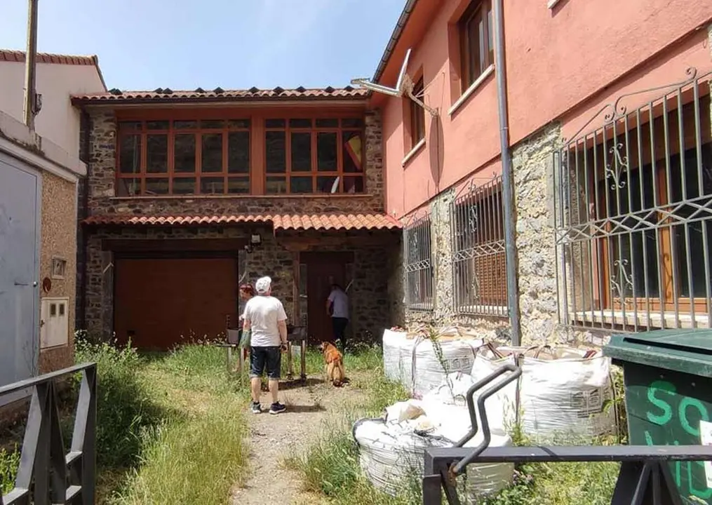 Edificio que se rehabilitará en Portilla de la Reina.