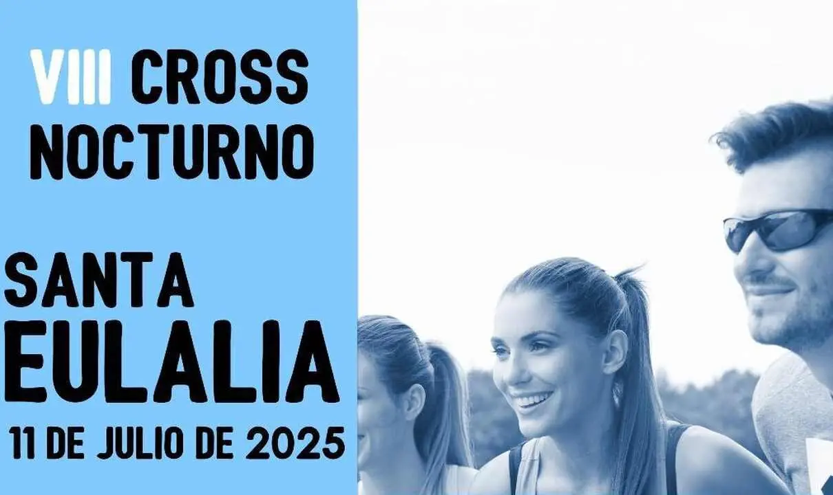 Imagen parcial del cartel que anuncia la carrera.