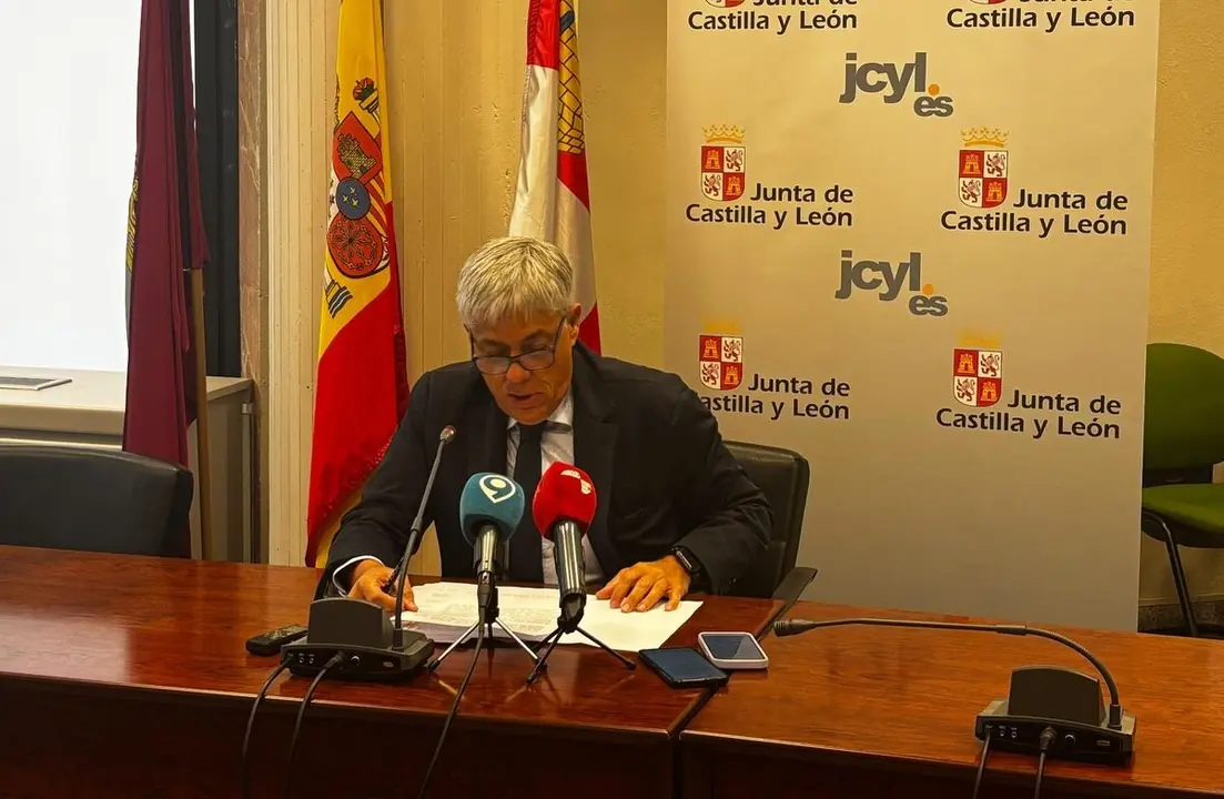 El delegado territorial de la Junta en León, Eduardo Diego.