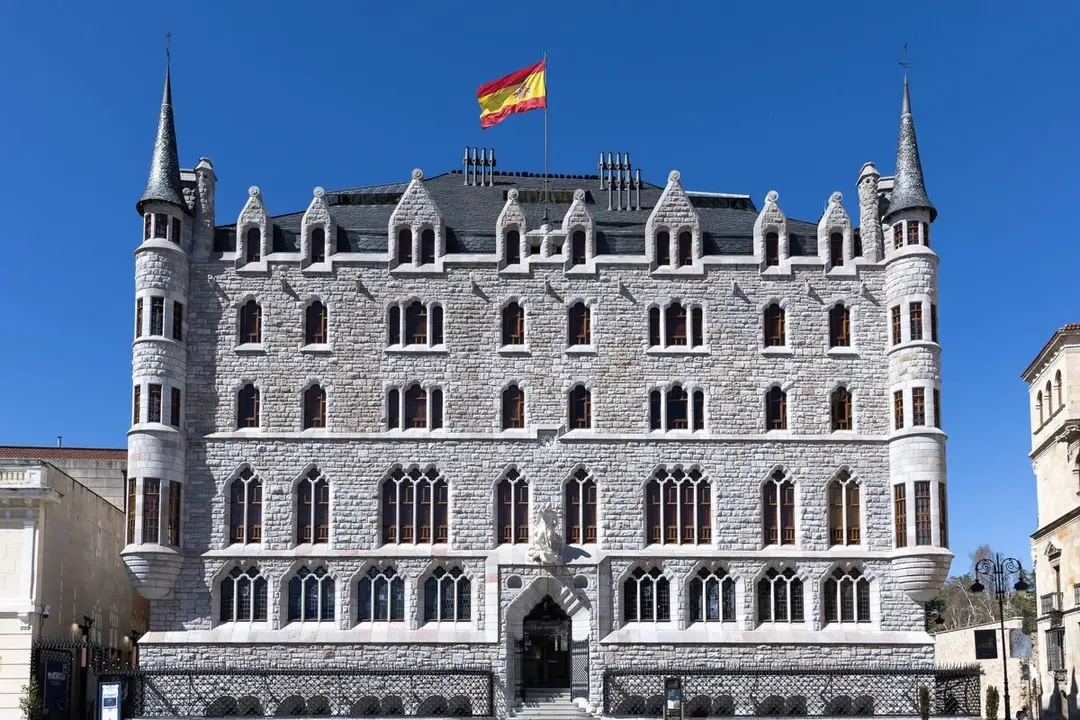 Museo Casa Botines de Antonio Gaud&iacute; en Le&oacute;n.