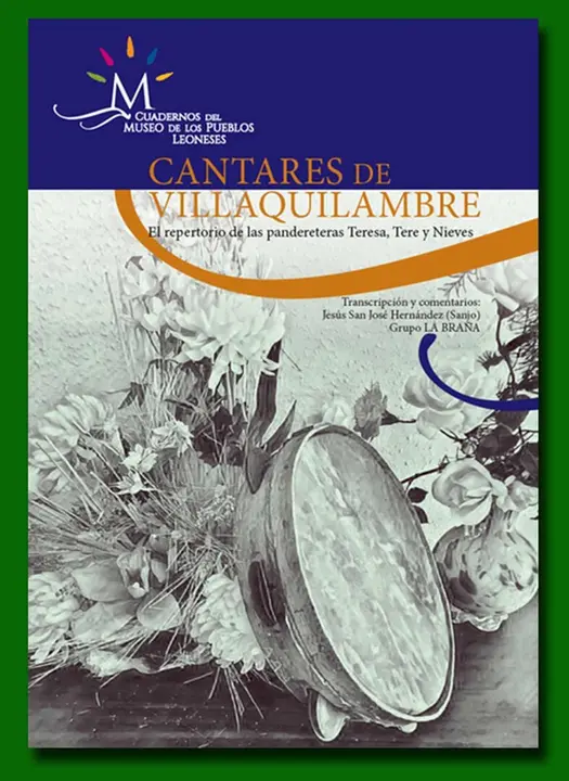 Cantares de Villaquilambre, portada de la edición.