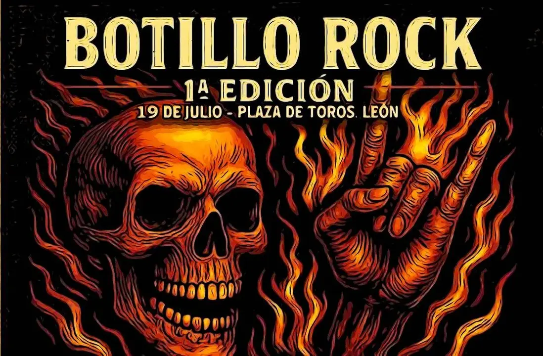 Cartel promocional del Botillo Rock.