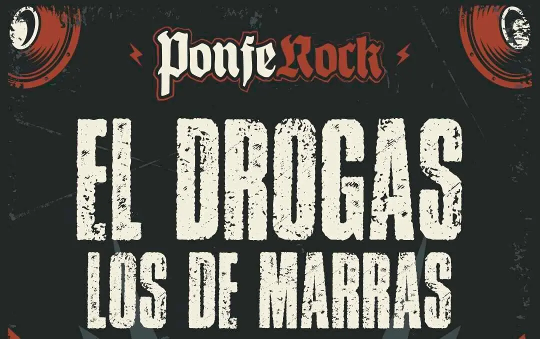 Imagen del nuevo cartel que presenta el PonfeRock.