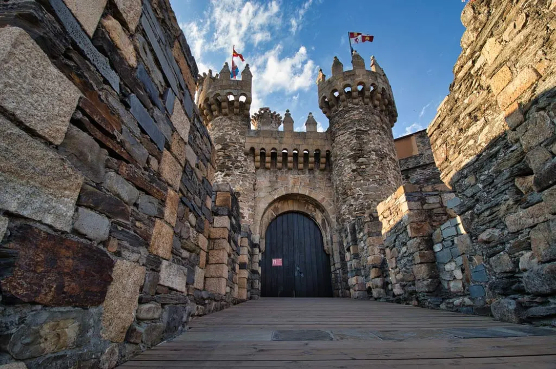 Castillo templario de Ponferrada.