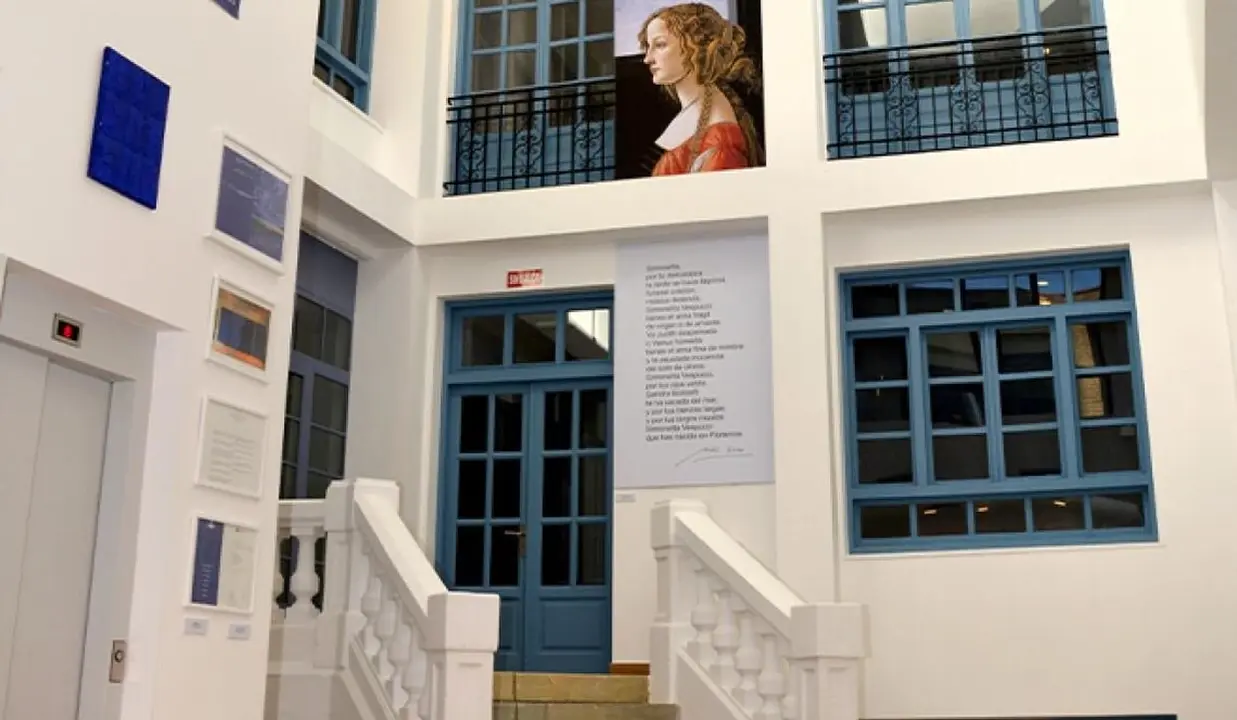 Imagen de la Casa de la Poesía-Fondo Cultural Antonio Colinas.