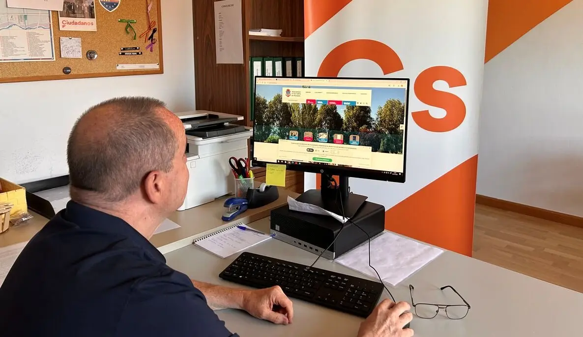 Ciudadanos San Andrés exige explicaciones sobre la gestión y accesibilidad de la nueva web municipal de San Andrés del Rabanedo.