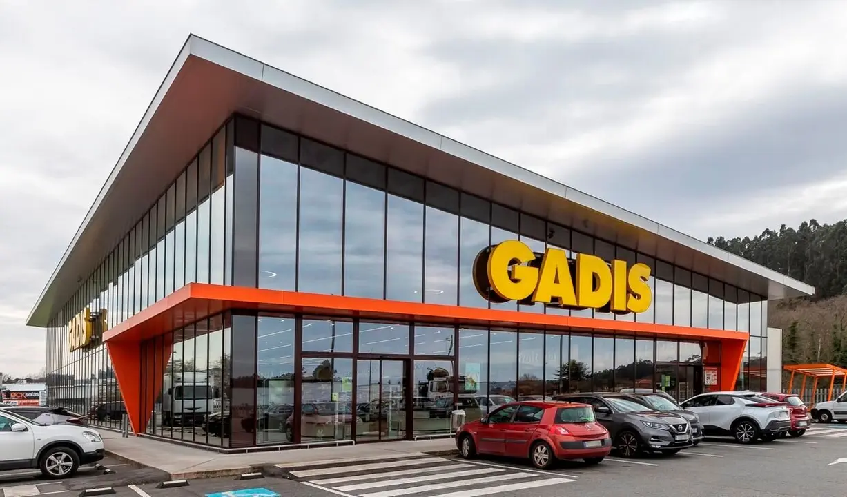 Imagen del exterior de un supermercado Gadis