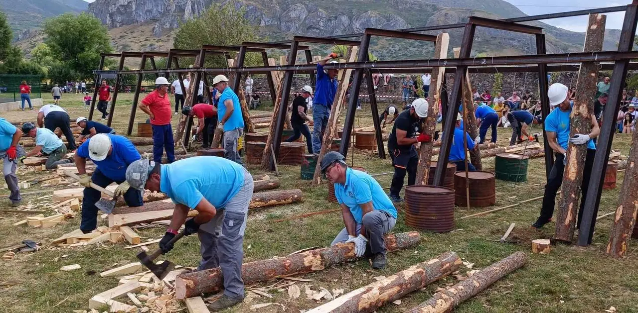 El concurso de entibadores regresa con toda la fuerza a Villablino.