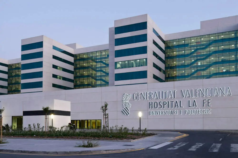 Hospital La Fe de Valencia.