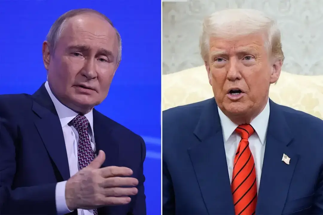El presidente ruso Vladimir Putin y el presidente de EEUU, Donald Trump.