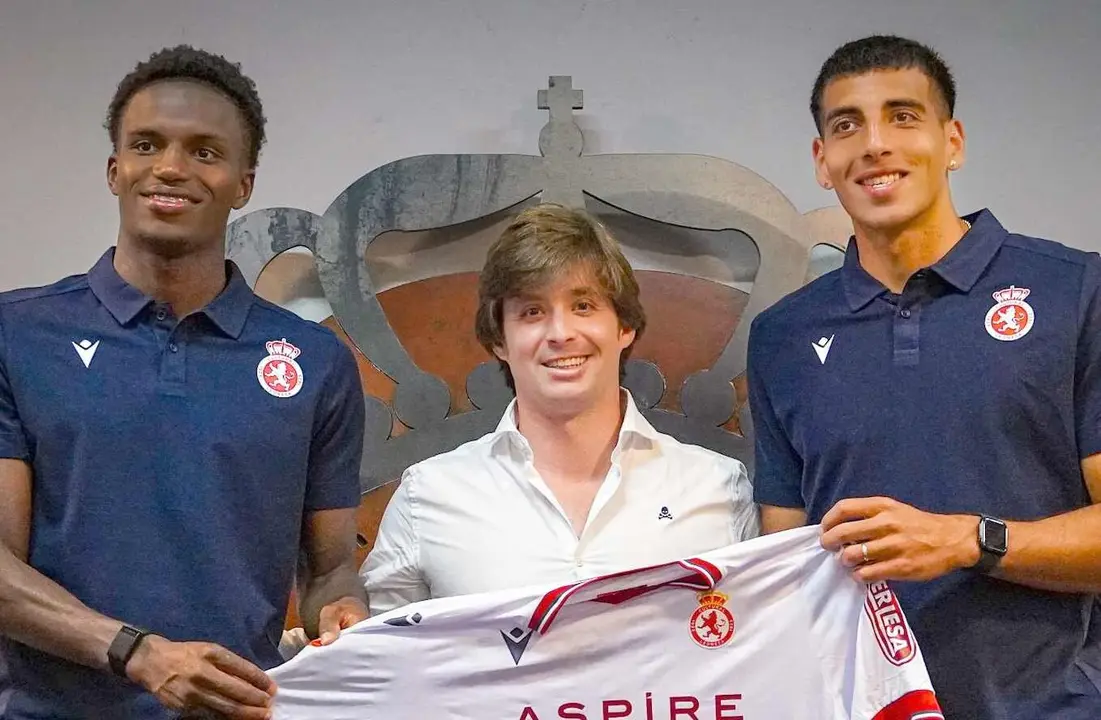 La Cultural Leonesa ha presentado este viernes a Selu Diallo y Thiago Ojeda, dos incorporaciones que competirán por un puesto en el eje del centro del campo y que coinciden en su objetivo: consolidar al equipo en Segunda División.