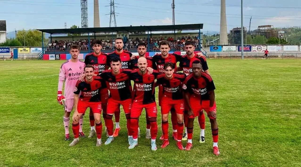 once de la Ponferradina ante el Valladolid Promesas