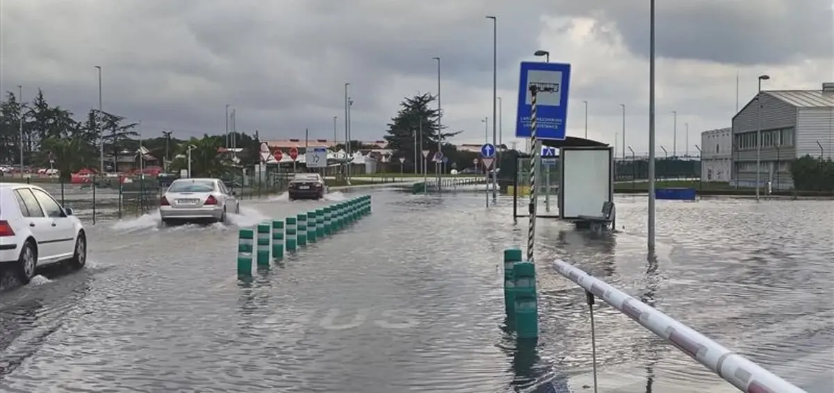 Inundaciones en Santander