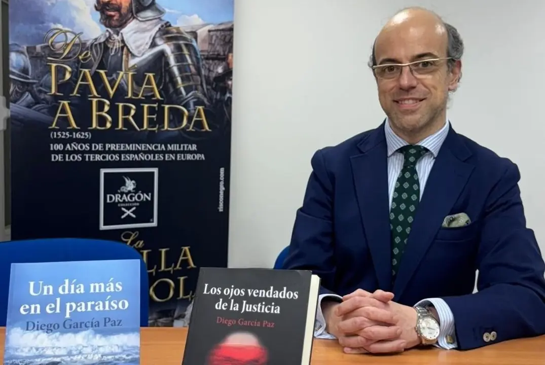 Diego García Paz, Letrado Jefe de Civil y Penal de la Comunidad de Madrid, académico y filósofo, presenta su nuevo libro: Un día más en el paraíso.