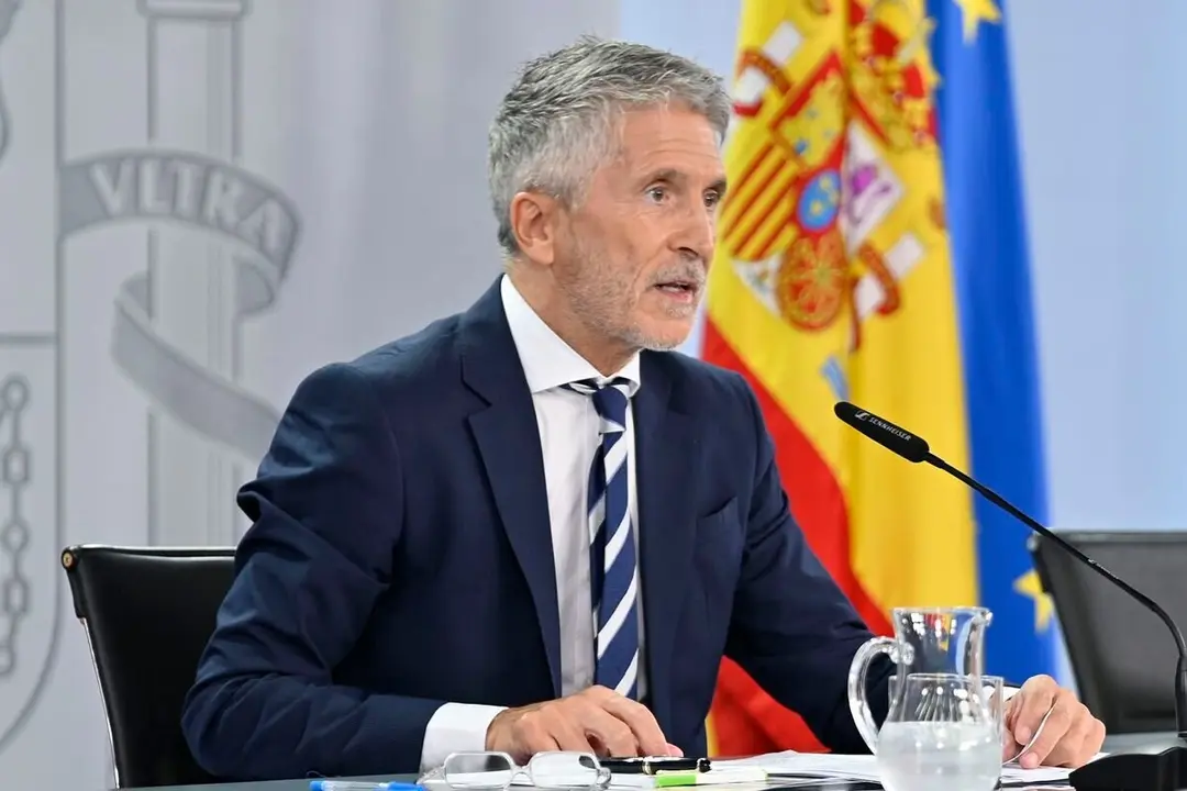 El ministro del Interior, Fernando Grande-Marlaska.