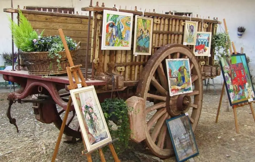 Patios con arte, toda una propuesta para el fin de semana.