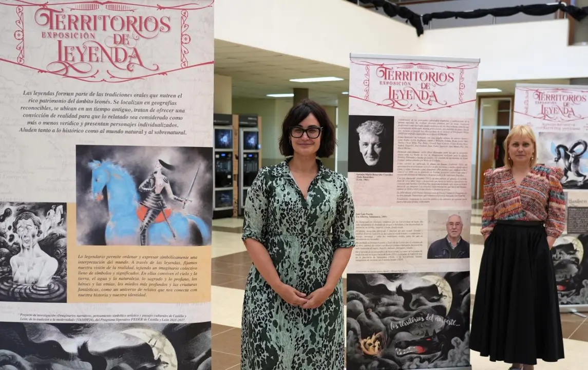 En el mes de septiembre, en el hall de la Facultad de Filosofía y Letras se podrá disfrutar de la exposición “Territorios de leyenda”