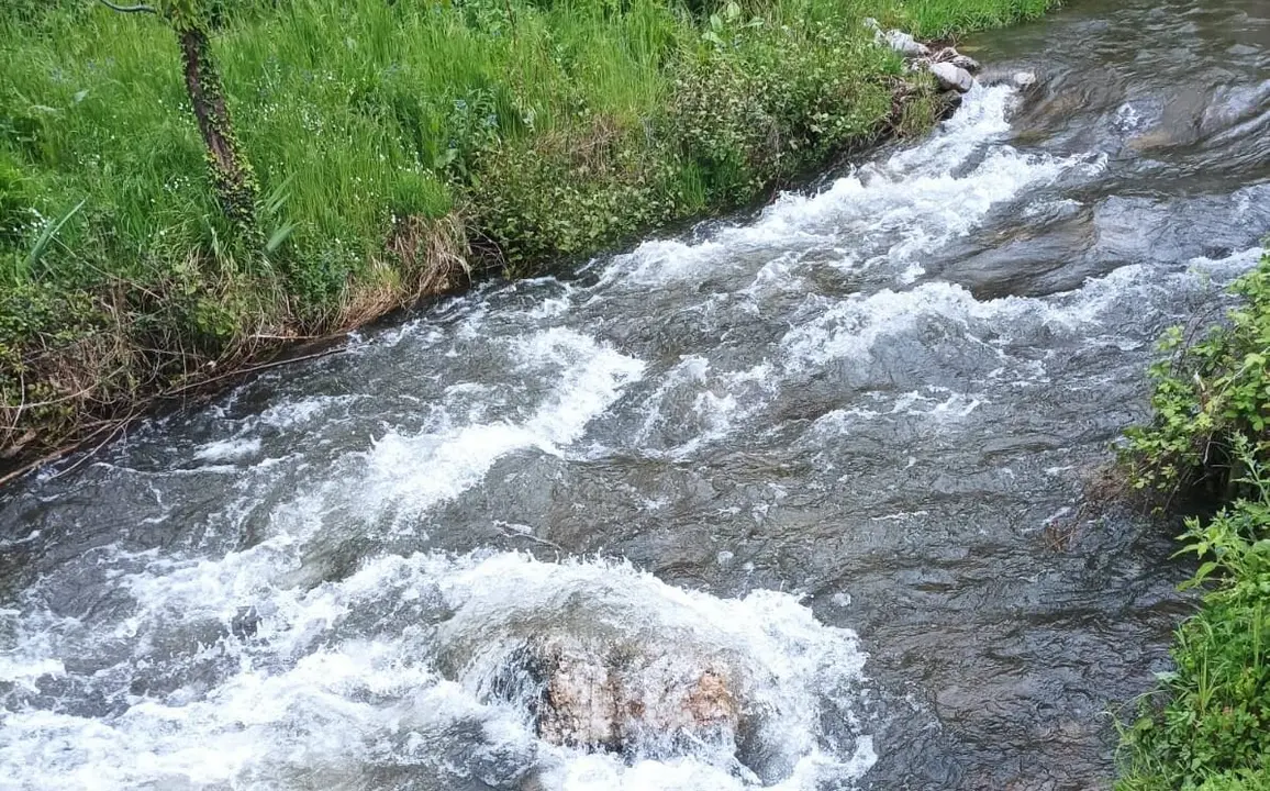 Imagen del Río Oza en El Bierzo.