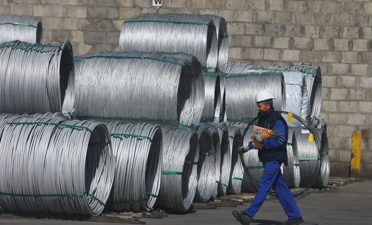Factoría de la acerera Roldán en Santo Tomás de las Ollas (León)
