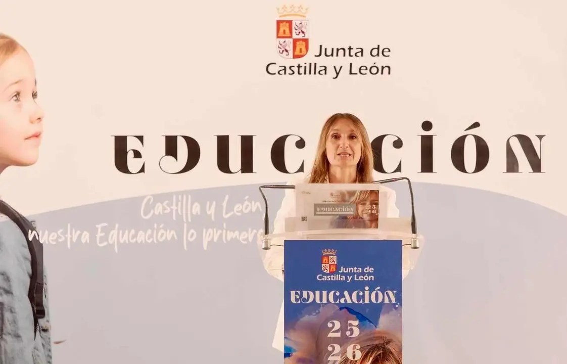 La consejera de Educación, Rocío Lucas, presenta el curso escolar 2025-2026 en Castilla y León
