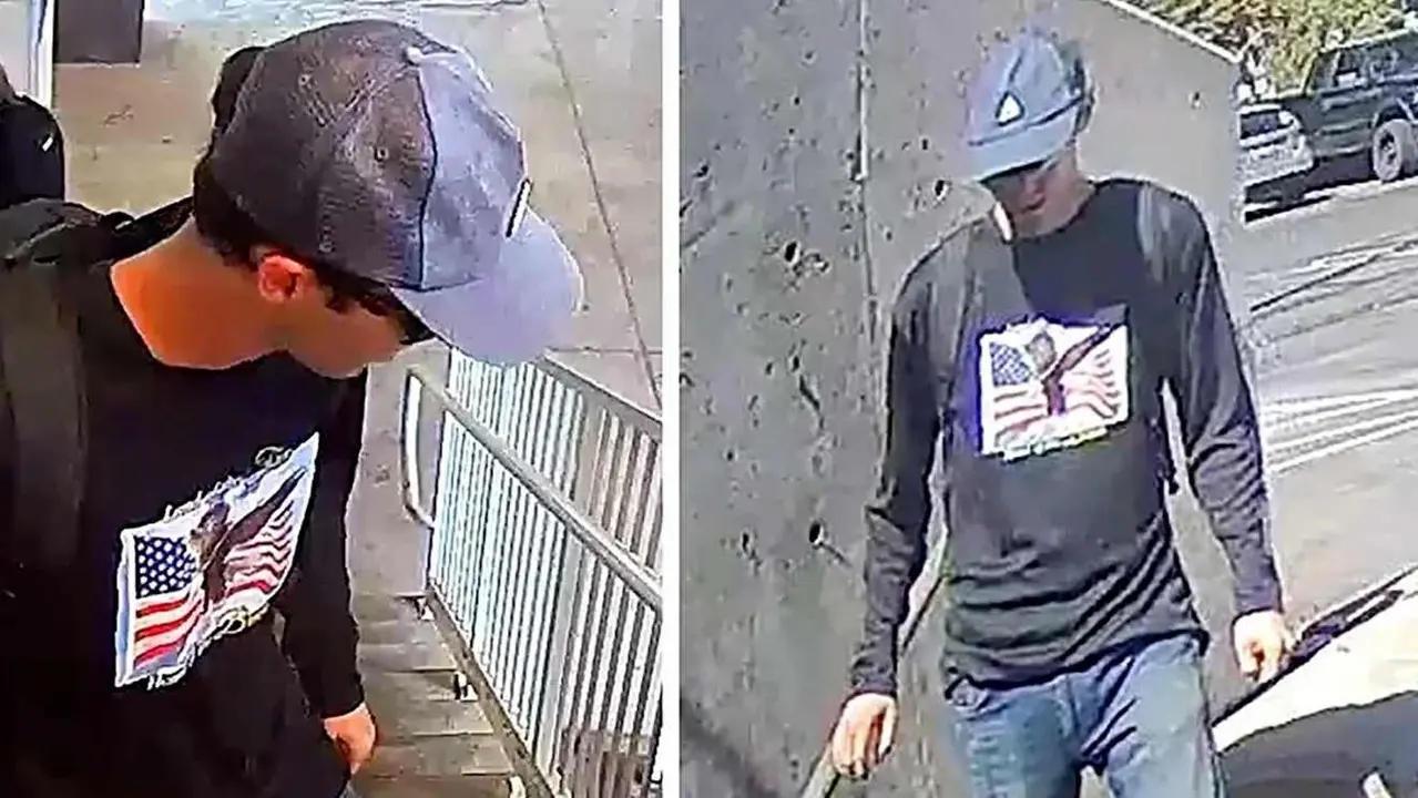 Imagen del asesino una vez identificado.