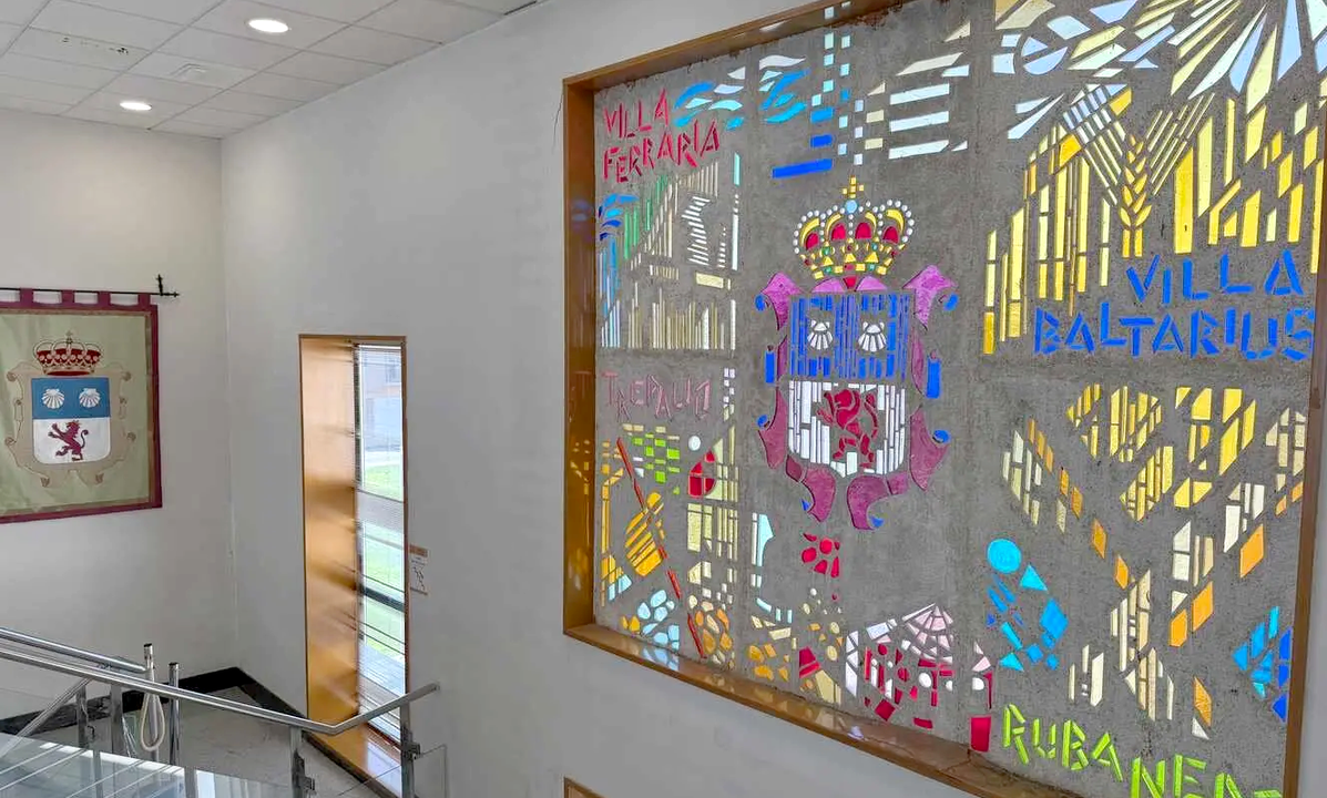 Imagen del interior del Ayuntamiento de San Andrés del Rabanedo.