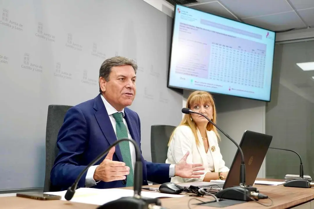 El consejero de Economía y Hacienda y portavoz, Carlos Fernández Carriedo, presenta la Contabilidad Regional de Castilla y León correspondiente al segundo trimestre del año.