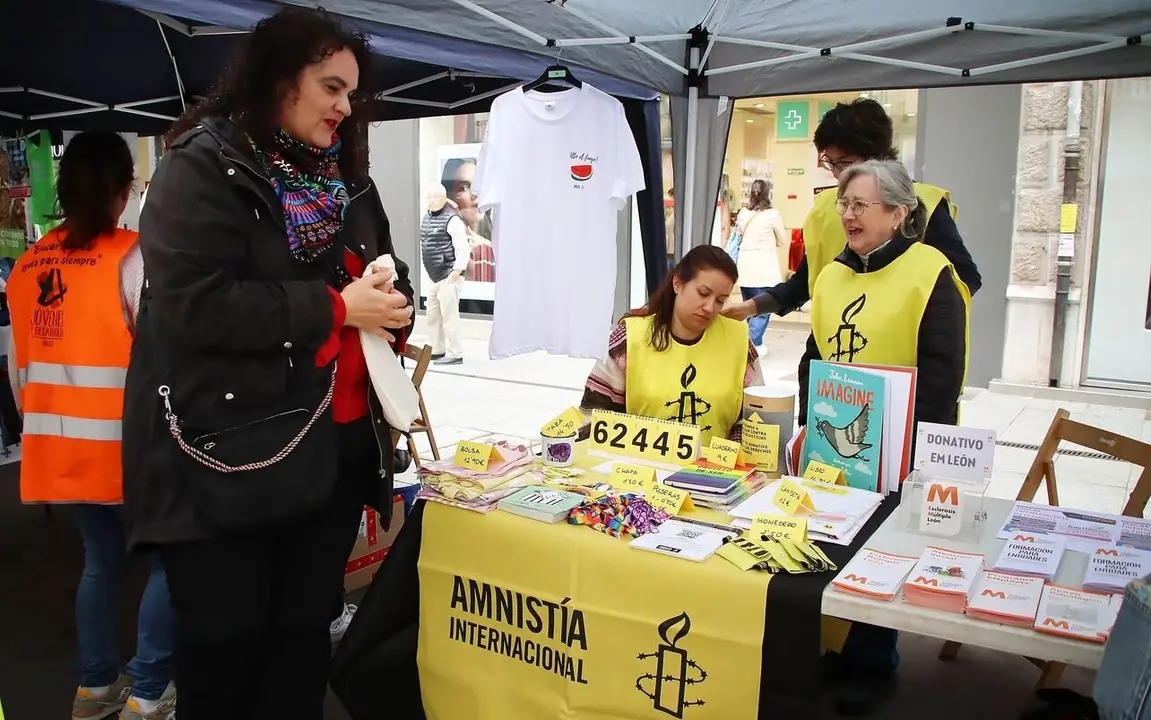 La Plataforma de Entidades de Voluntariado de León celebra la XII Feria de Voluntariado