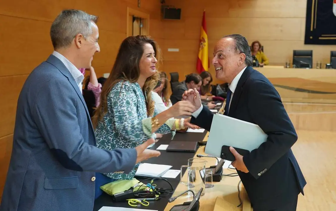 El presidente del Consejo de Cuentas de Castilla y Le&oacute;n, Mario Amilivia, comparece ante la Comisi&oacute;n de Econom&iacute;a y Hacienda del Parlamento auton&oacute;mico para presentar el Informe de fiscalizaci&oacute;n del cumplimiento de la normativa en materia de planes de igualdad por los municipios de m&aacute;s de 20.000 habitantes de Castilla y Le&oacute;n.
