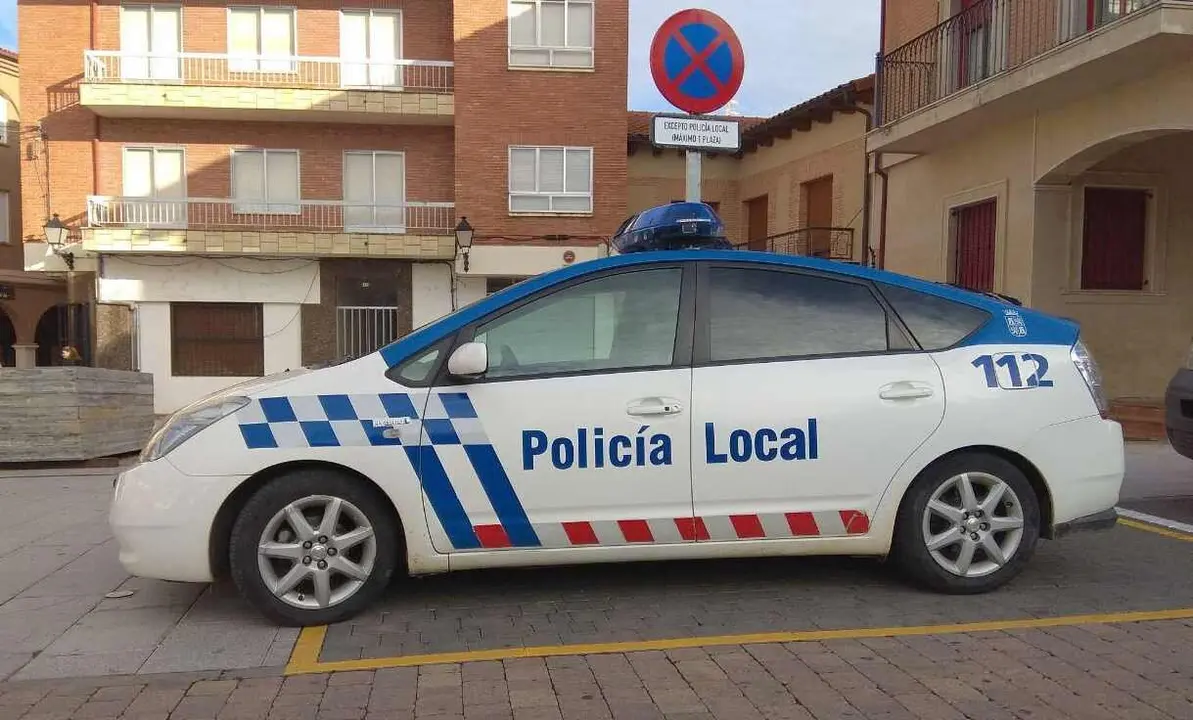 Imagen de uno de los vehículos patrulla de la Policía Local.