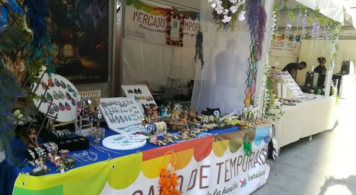 El Mercado de Verano en Ponferrada.