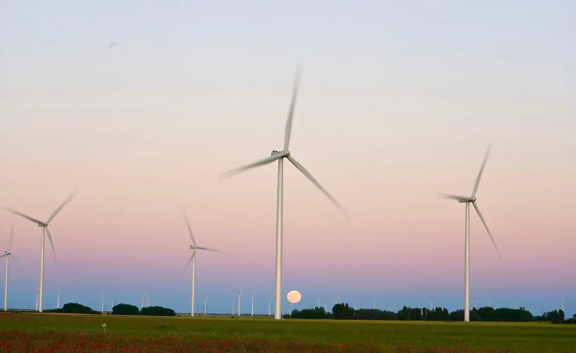 Parques eólicos en Castilla y León