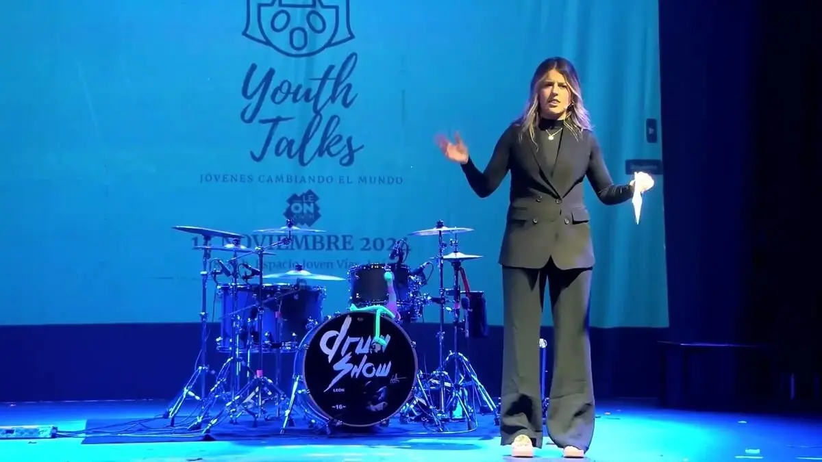 Un momento de la última edición de las charlas Leónjoven Youth Talks en 2024.