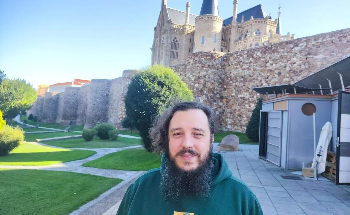 Daniel Paz en Astorga.