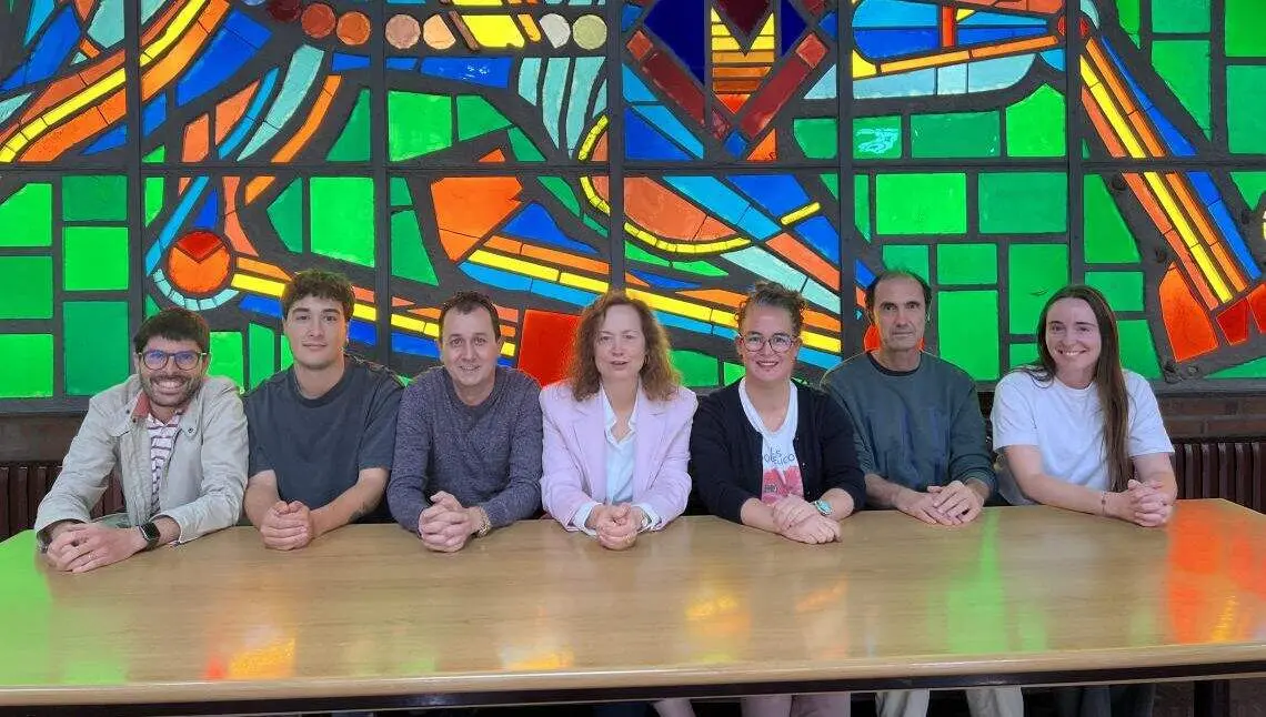 El equipo de investigación de la ULE que ha llevado a cabo el proyecto. Foto: ULe
