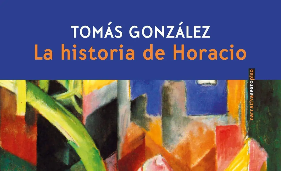 Detalle de la portada de La historia de Horacio de Tomás González.