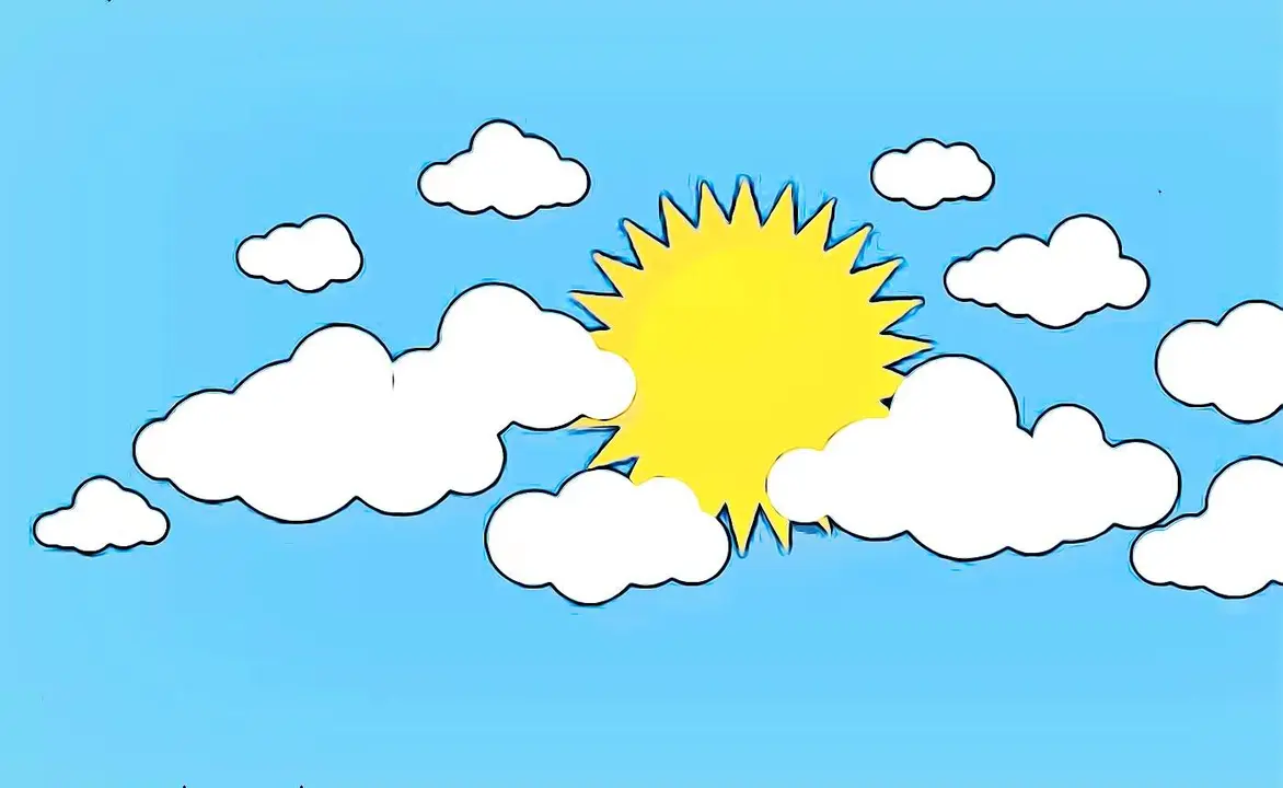 Sol y temperaturas cálidas en León.