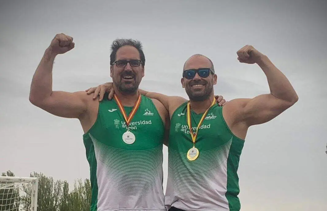 Doblete de Rubén y Felipe Fernández Montiel en el Campeonato Autonómico Máster de Pentatlón de Lanzamientos.