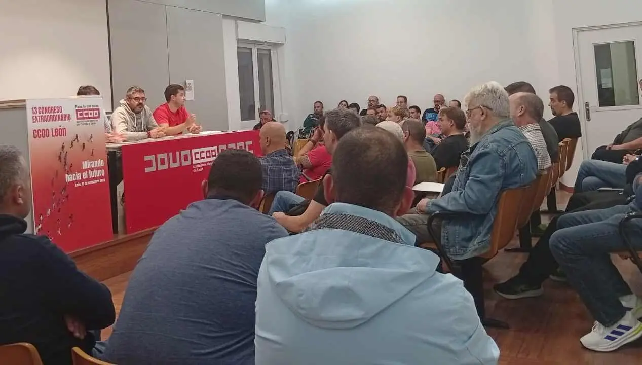 Imagen de una de las asambleas del metal.