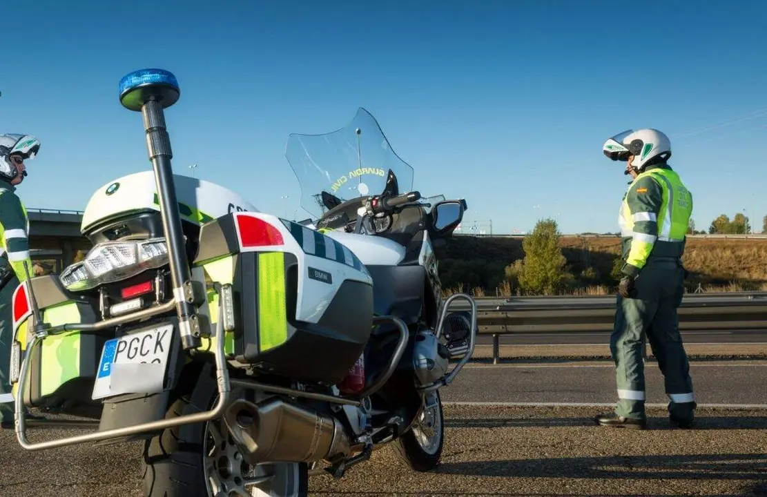 Imagen de la Guardia Civil de Tráfico.