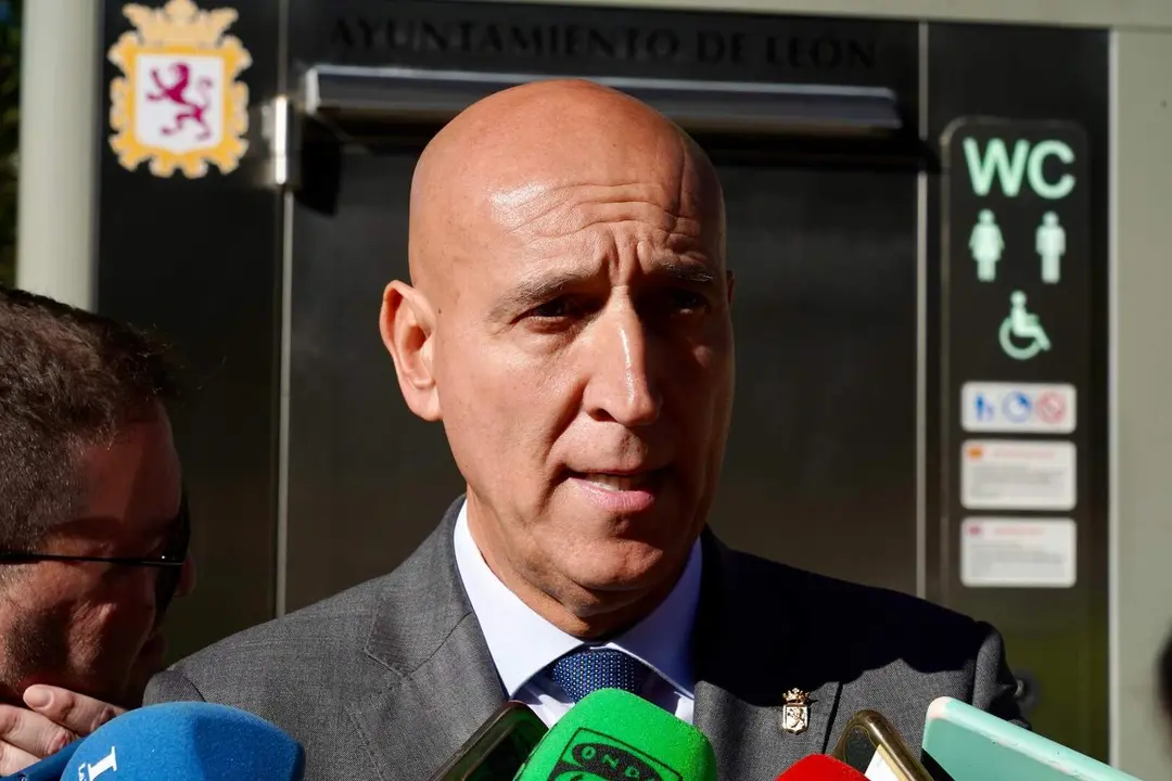 José Antonio Diez, durante una rueda de prensa.