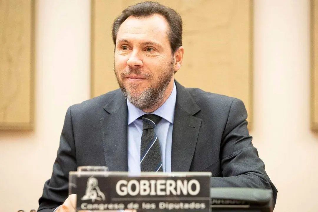 El ministro Óscar Puente, en una foto de archivo en el Congreso.