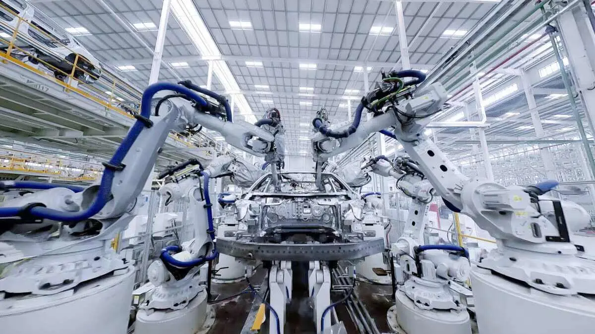 Imagen de una de las plantas de producción de BYD.