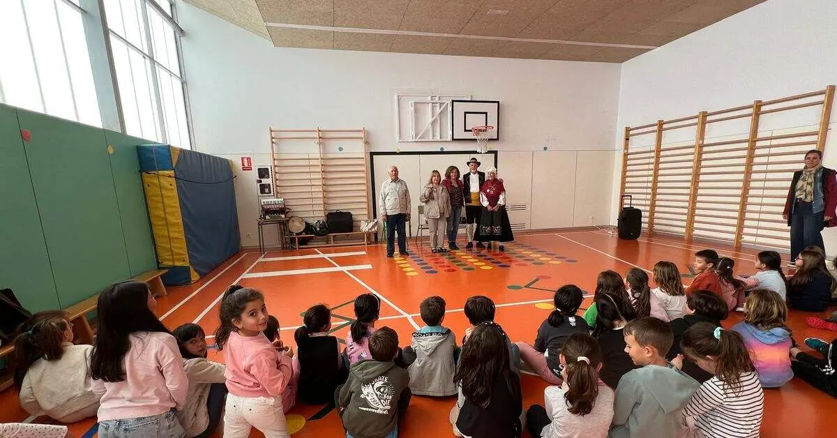 Actividad realizada en un colegio del municipio