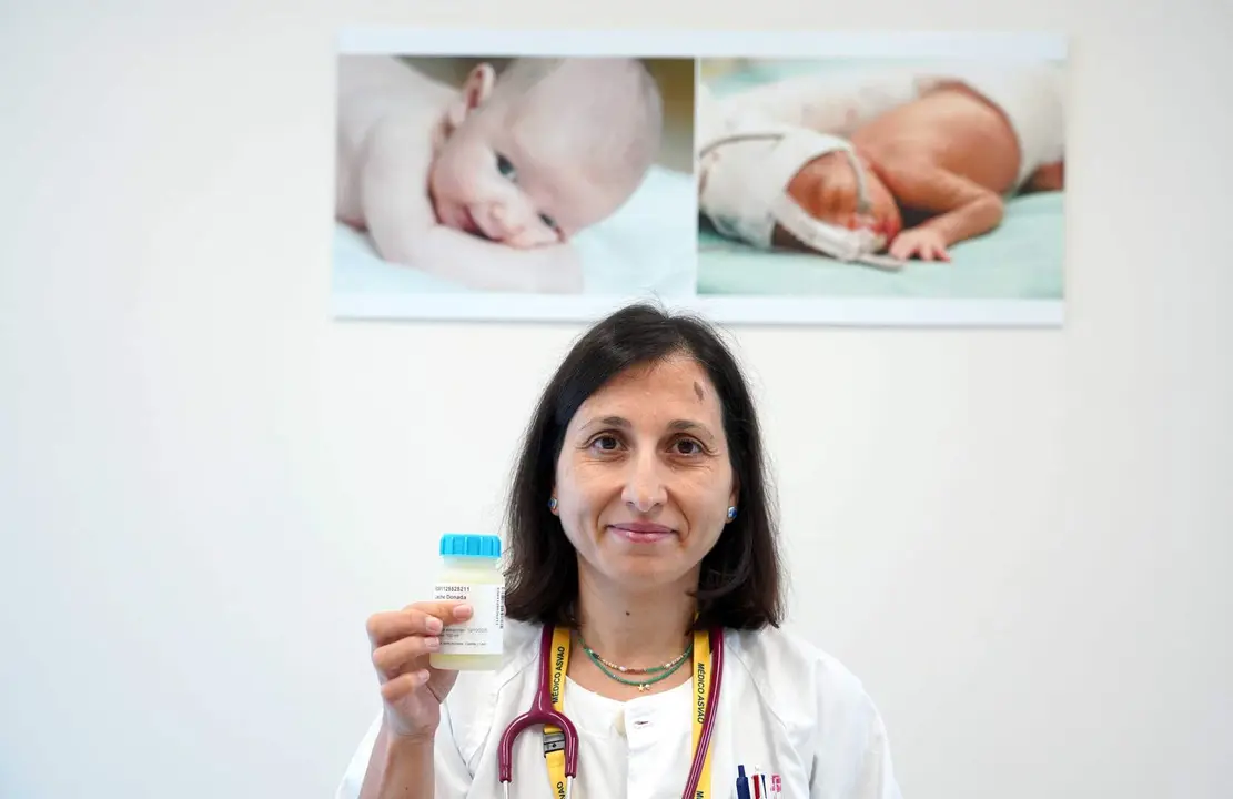Raquel Izquierdo, pediatra y neonatóloga en el Banco de Leche Materna de Castilla y León