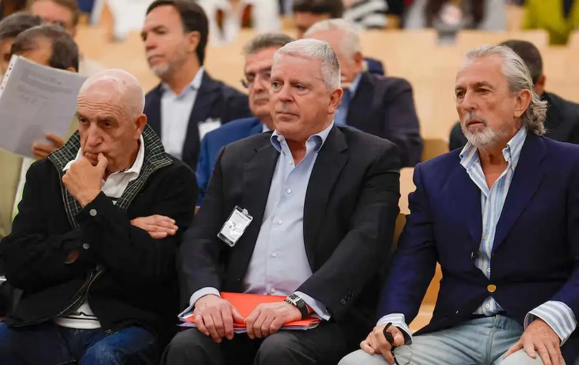 Imagen del juicio por la última causa de la trama Gürtel.