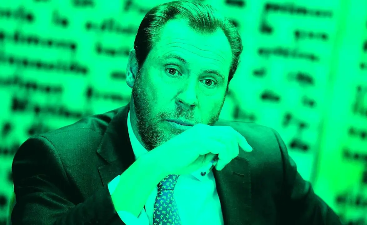 Óscar Puente, ministro de Transportes.